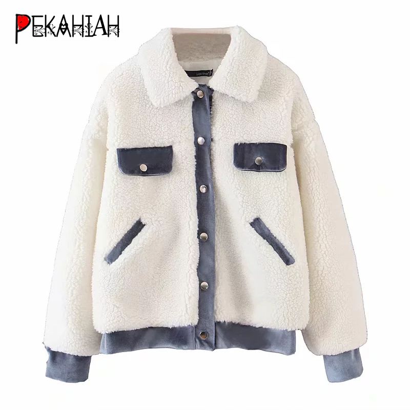 teddy jacket white