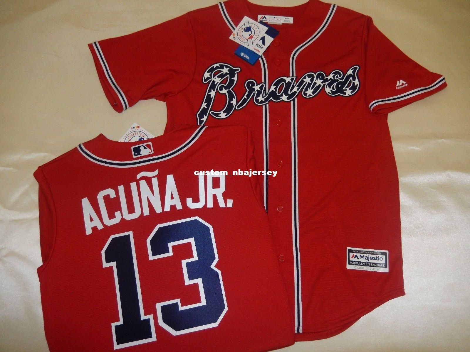 ronald acuna jersey mens