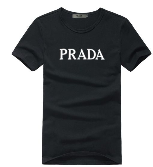 Nueva Moda Prada de la marca Ropa para hombre camisetas para los hombres tops