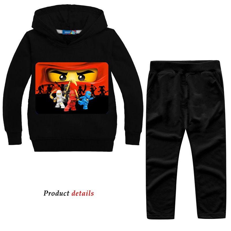 Compra Ropa De Primavera Y Otoño Los Niños LEGO Ninja Fantasma Encapuchado  Guardias De Dibujos Animados Ropa De Manga Larga Superior De Dibujos  Animados T Xx016 Del Niño Barato | Entrega Rápida