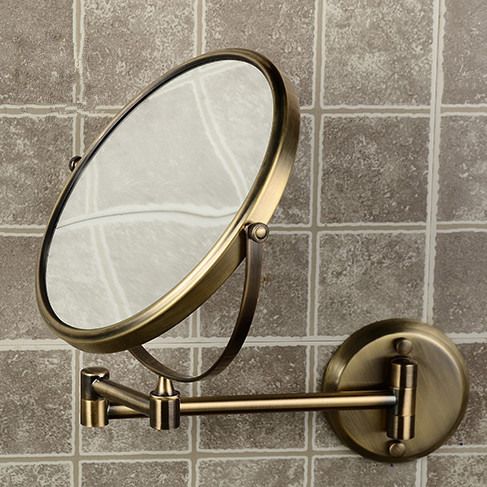 Bath Mirrors 8 Inch Round 2 Face 3 X Magnifying Of Bath Mirrors 8 Inch Round 2 Face 3 X