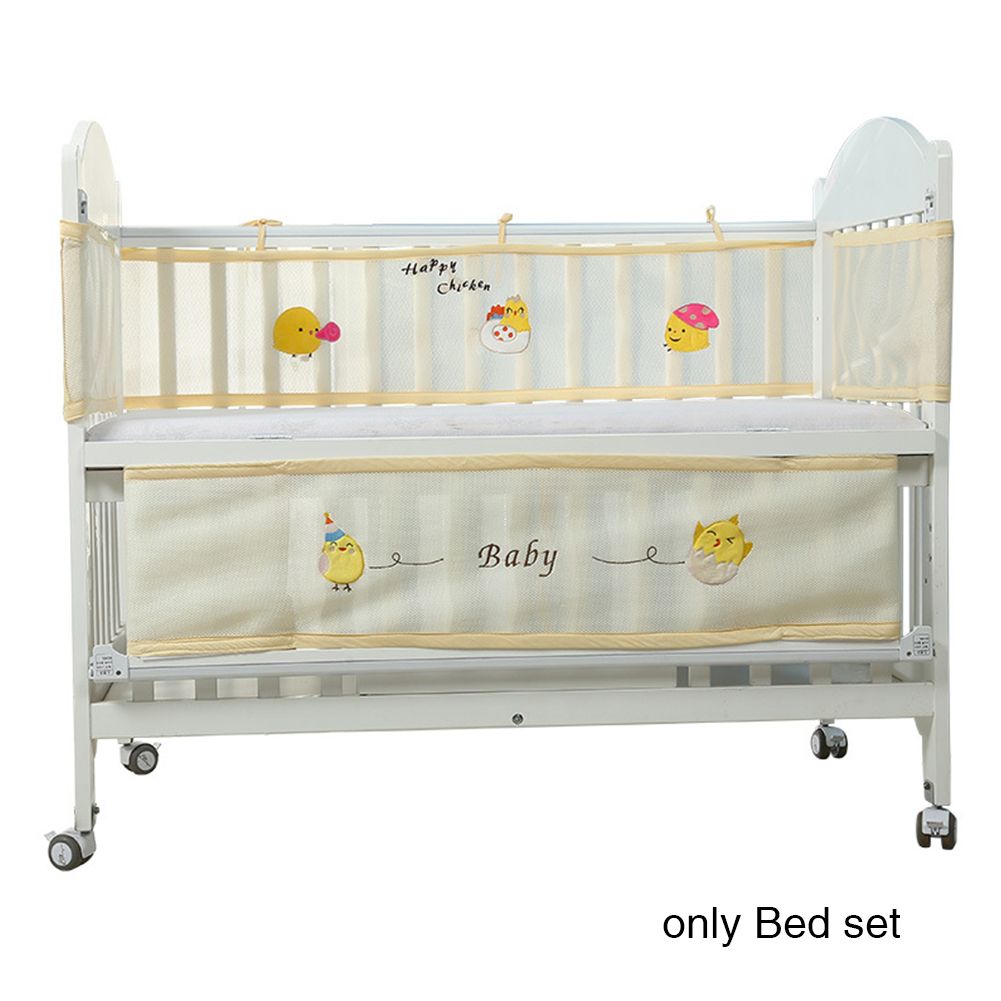 mesh around crib