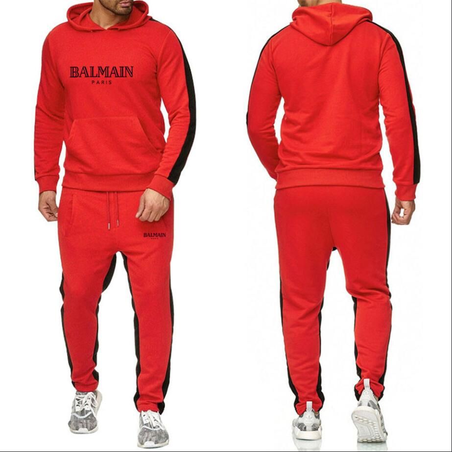 balmain tracksuit set