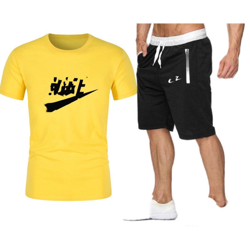 short sleeve jogging suit