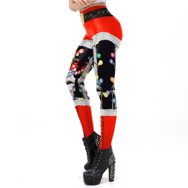 plus size xmas leggings