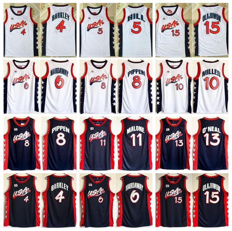 2020 1996 USA Jersey Dream Team 