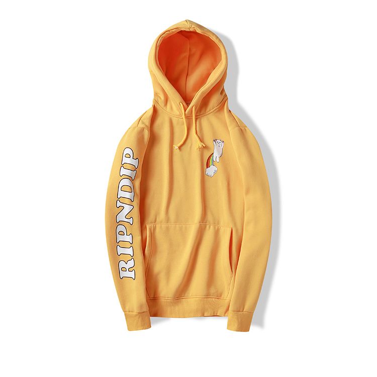 supreme orange moletom com capuz