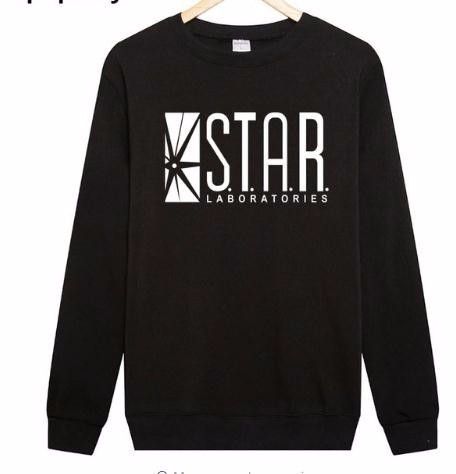 Compra 2019 Flash Allen Star Labs Color Negro Para Hombre Sudadera Hombres  Sudaderas Con Capucha Sin Mangas Suéter Masculino Ropa Amigo Barato |  Entrega Rápida Y Calidad | Es.Dhgate