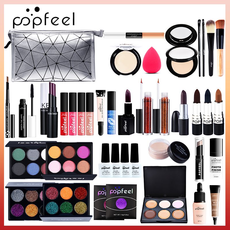powder puff makeup kit