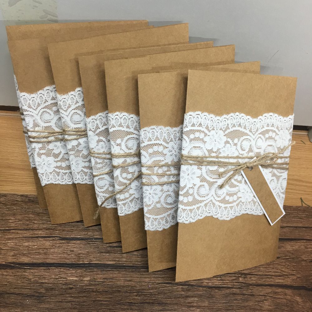 Luxurious Kraft Paper Vintage Wedding Invitation Card Laser Cutting 3d Pocket Invitation Card Design Without Lace And Decoration Greeting Card Templates Greeting Cards From Sakuna 37 18 Dhgate Com