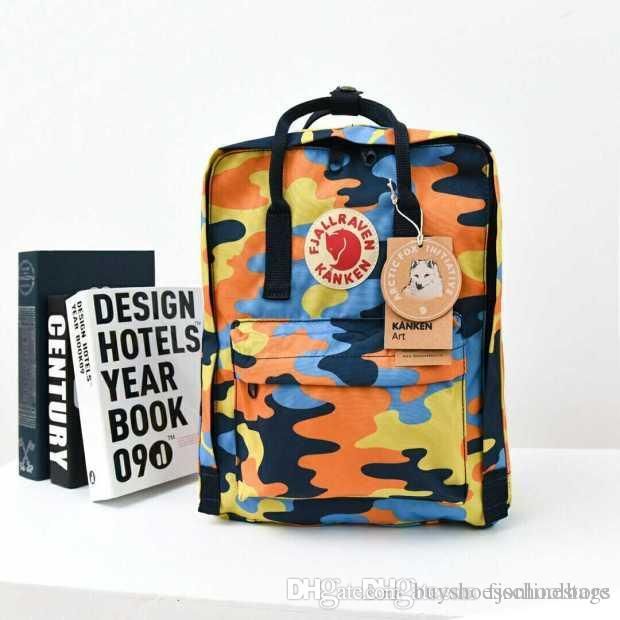 kanken backpack camo