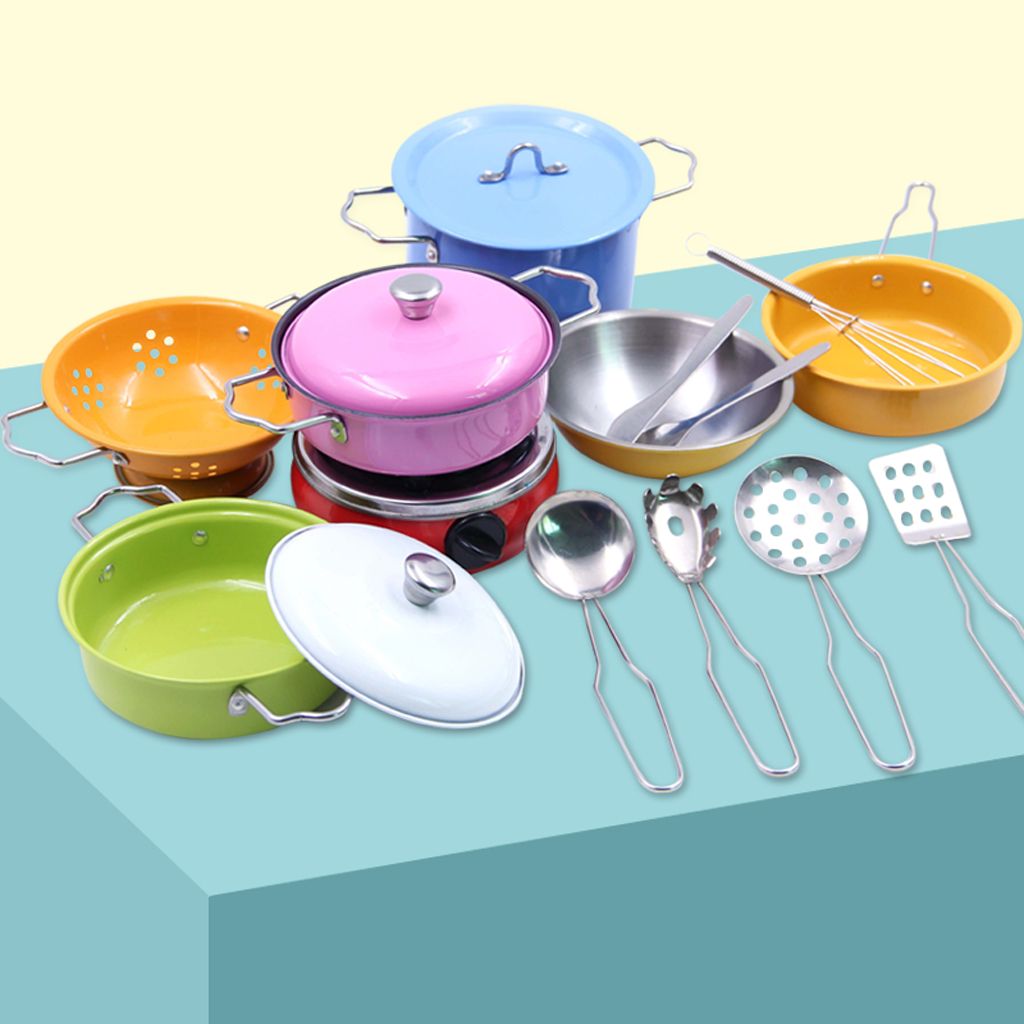 kids kitchen cooking set