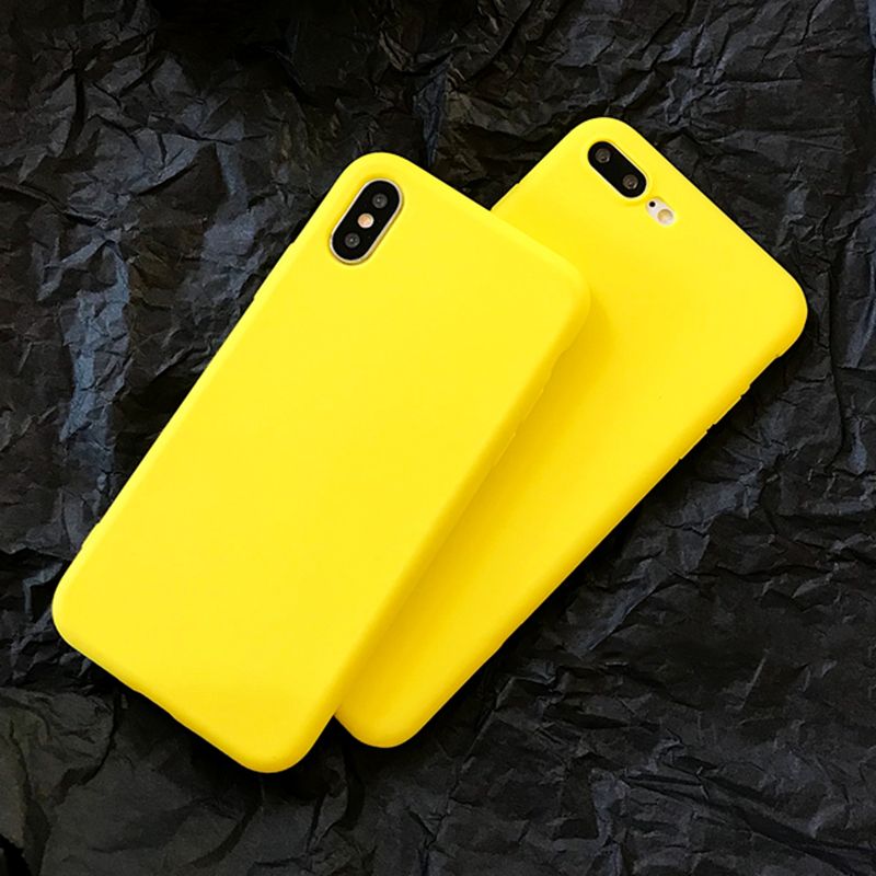 Compre Caso Para Iphone 6 6 S 7 8 Plus X Xs XS XS Max Limão Amarelo Doces  Cores TPU Macio Protetor De Telefone Tampa Traseira Caso Shell De Zhujing_,  $8,34 | Pt.Dhgate.Com