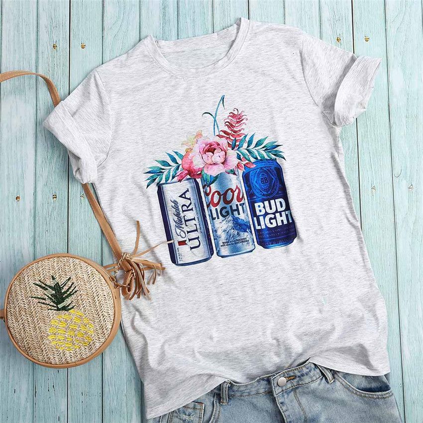 beer t shirt women's