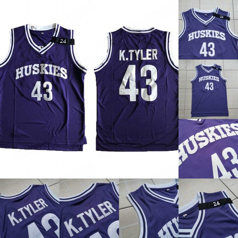 2021 43 LIANZEXIN K.Tyler Jersey Men Huskies The 6th Marlon Wayans