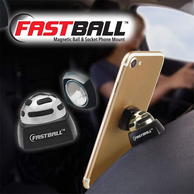 Fastball Car Cell Phone Holder 360 Degree Car Cell Phone