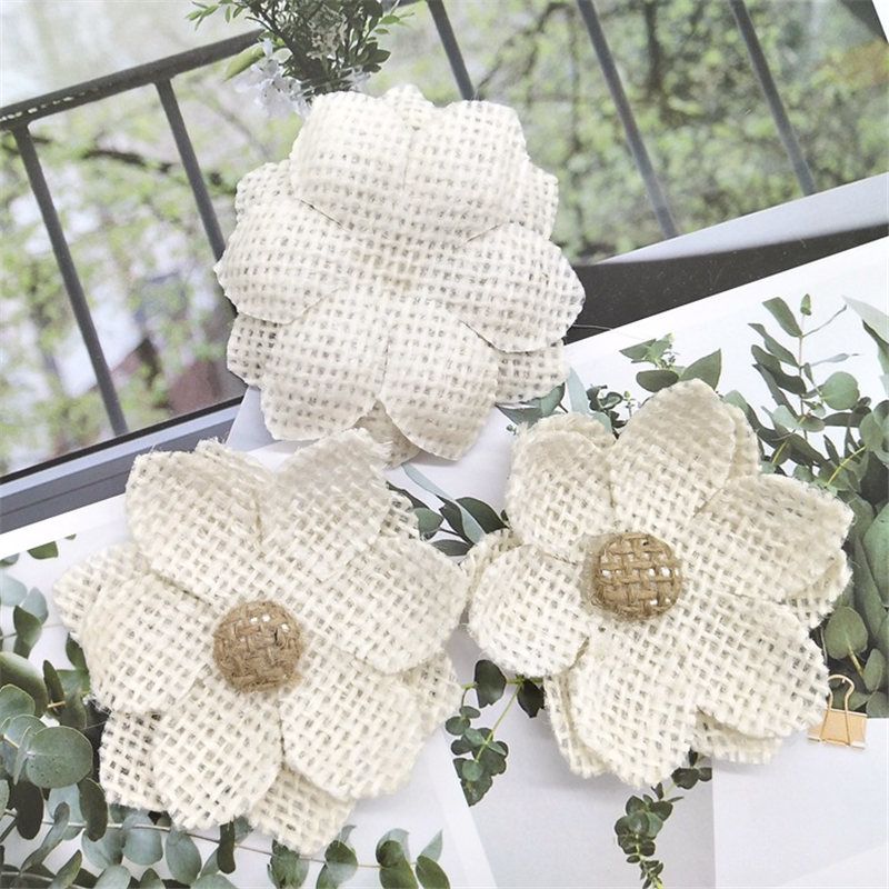 Burlap Flowers