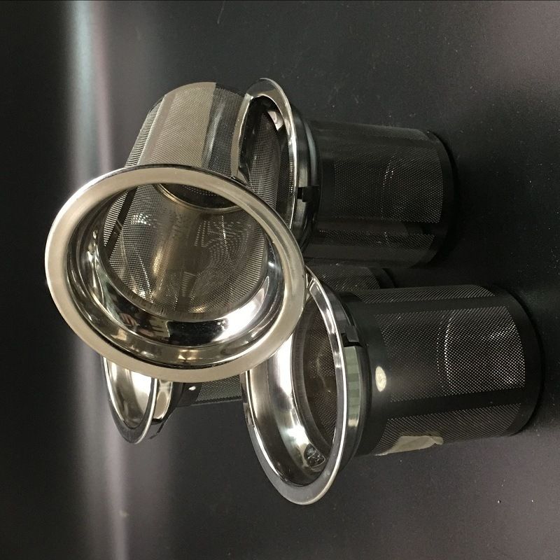 Tea Infuser Fine Setaccio Della Maglia Filtro in Acciaio Inox Steeper Caffè Filtri Con Coperchio Ribaltabile Maniglia Bulk Infuso Di Tè Loose Leaf Tea