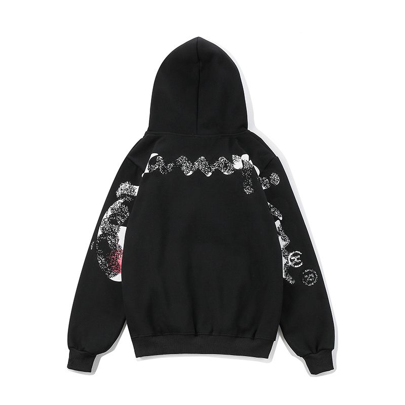 champion back print hoodie