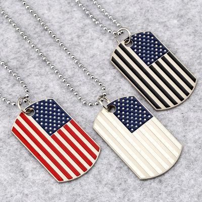 USA American Flag Patriotic Design Charm Bracelet Rhinestone HipHop Bling US