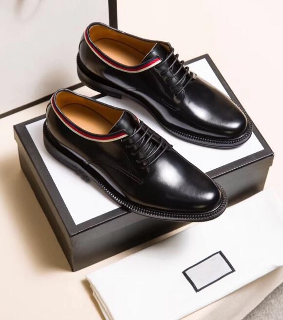 men's business leather shoes