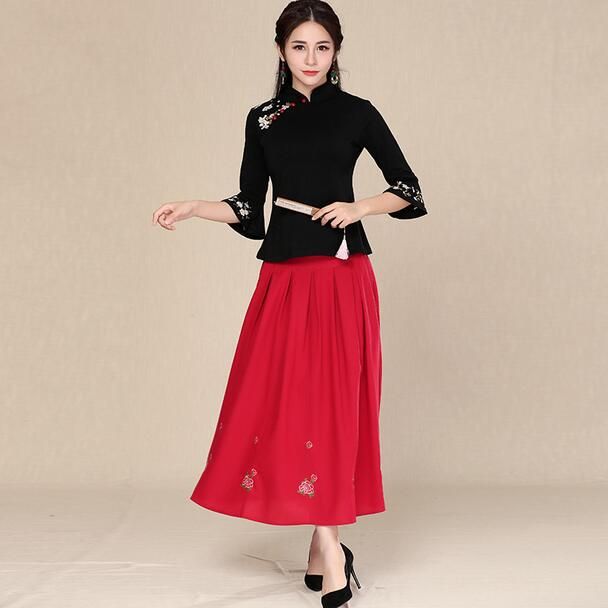 plus size chinese clothing