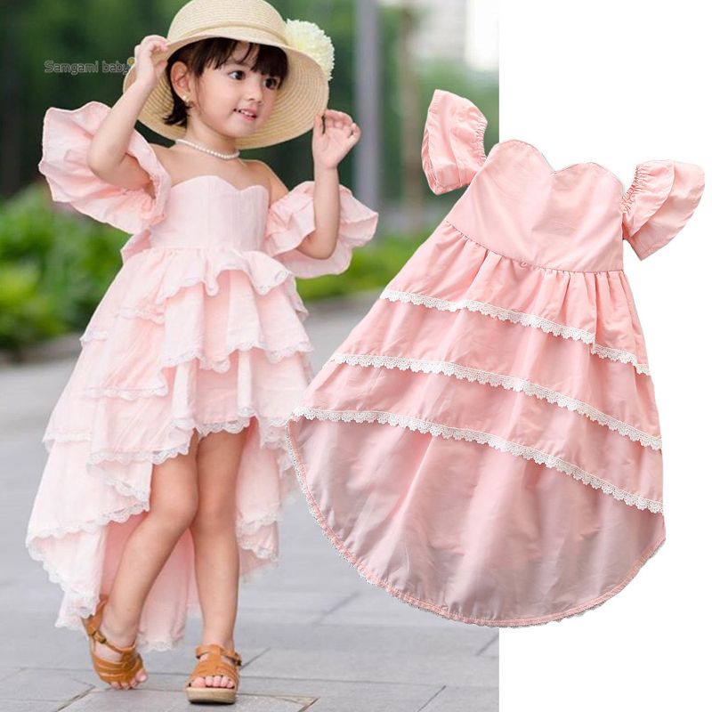 kids dress pink