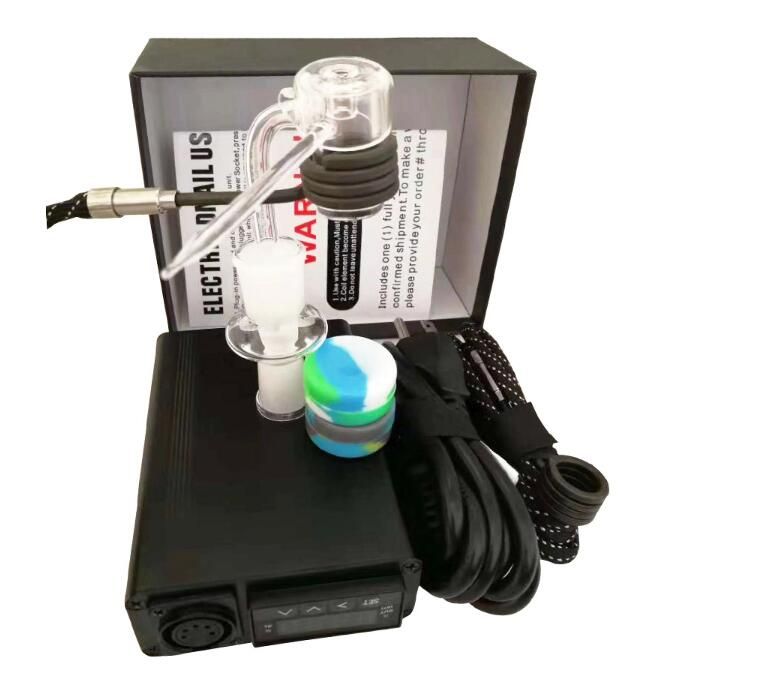 2020 Quartz ENail Kit Electric Dab Nail Box E Nail Dab Banger Carb Cap