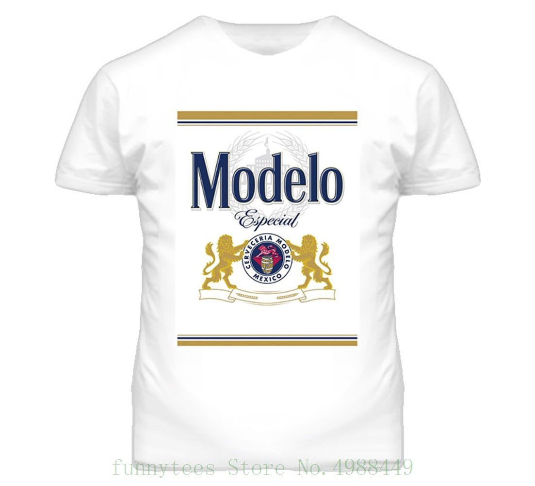 Modelo Especial Mexico Pilsner Lager Beer T Shirt Couples Funny Brand