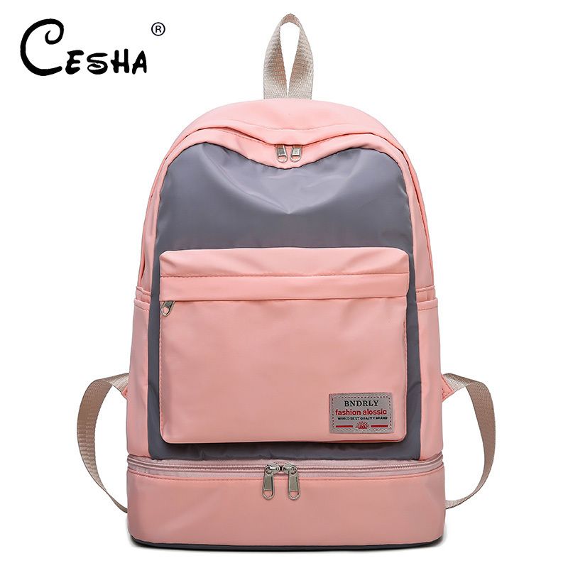 Compra La Moda De Nueva Gran Capacidad Gimnasio Mujer Mochila Alta Calidad  Impermeable Oxford Sprots Mochila Estilo Bonito Mochila Mochila SAC Barato  | Entrega Rápida Y Calidad | Es.Dhgate