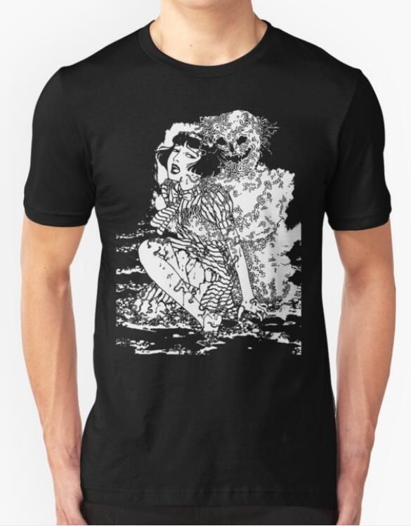 Uzumaki Junji Ito Japanese Horror Manga Mens T Shirt Formtech Inc Com
