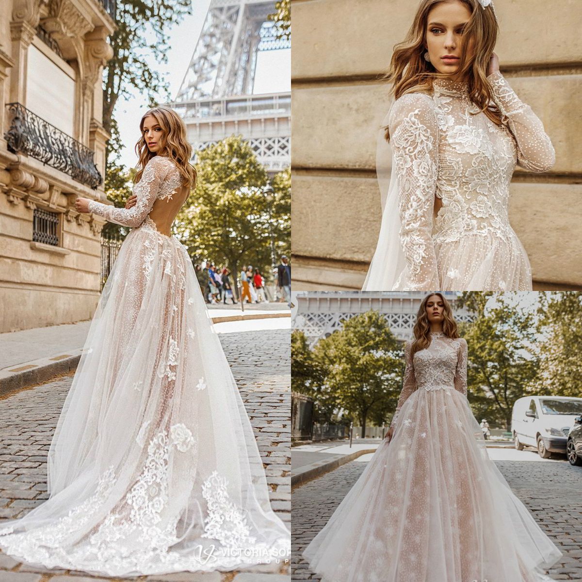wedding dress dots