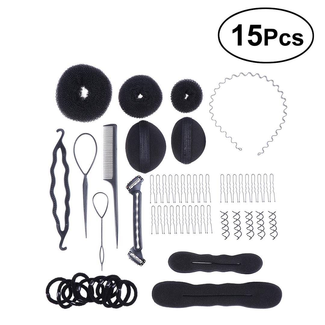 Hair Accessories 1 Set Of Styling Kit Multi-purpose Professional Complete  Accessory Tools Bun Clip For