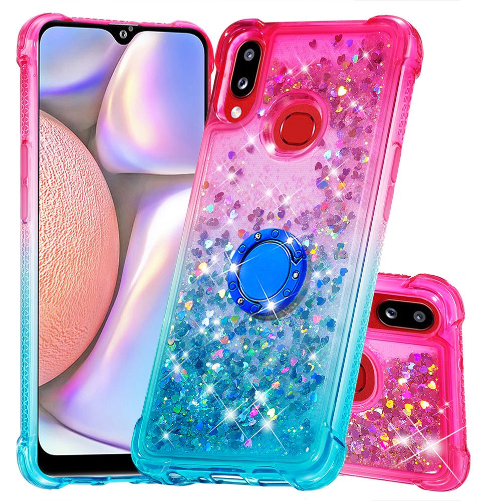 Compre Airbag Design Anti Choque Caso Capa Para Samsung Galaxy A10s  Cobertura Dinâmica Glitter Líquido Quicksand Para Samsung Galaxy A20S Ring  Back Tampa Barato | Entrega Rápida E Qualidade | Pt.Dhgate