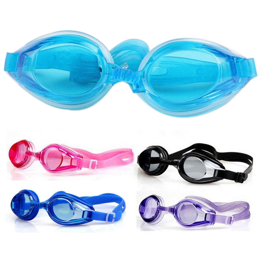 Wholesale BRAND New Kids Children Adjustable Swimming Goggles Swim