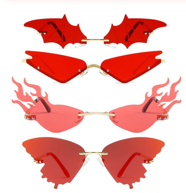 GIRLS TRENDY SPORTY WRAP BIKER MOTORCYCLE FLAME SUN GLASSES 4 Colors KIDS BOYS