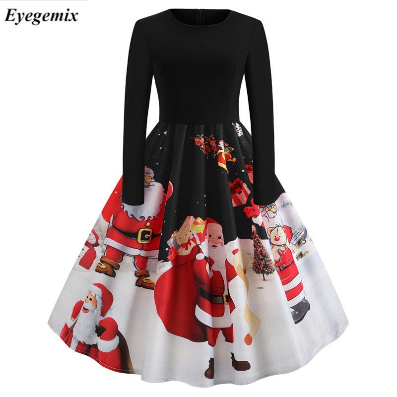 christmas 50s dress