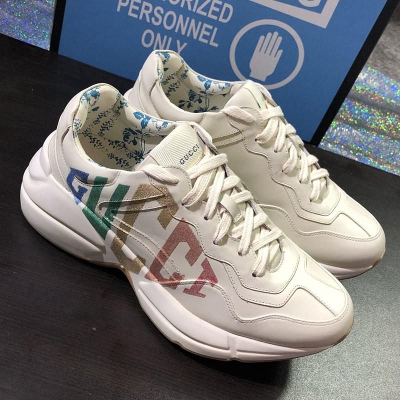 Compra Rhyton Vintage Sneaker Con Boca Lip Print NY Yankees Mujeres Marca  De Alta Calidad Vintage Trainer Hombres Diseñador Zapatos Mujer Sneaker  Vender Barato | Entrega Rápida Y Calidad | Es.Dhgate