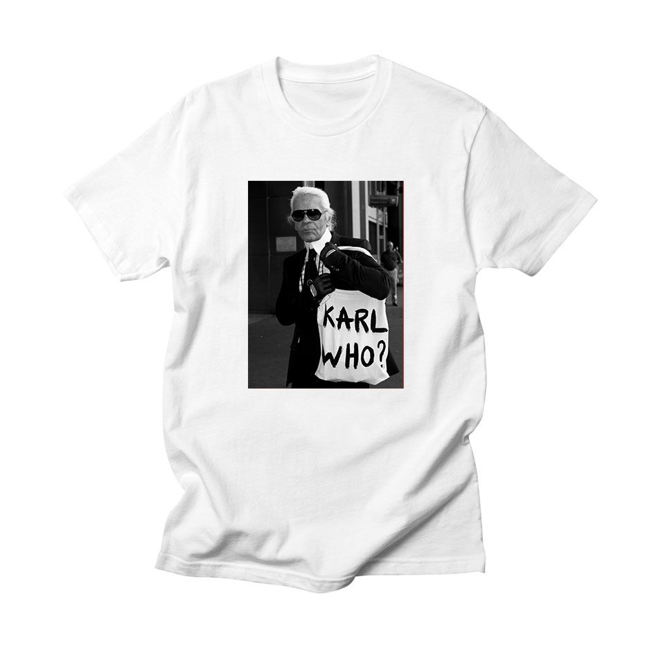Compre Novedades Karl Mujer Hombre Tops Camiseta De Mujer Blanco KARL WHO Tumblr Camiseta Mujer Purecotton Ropa Vintage Camisetas Mujer 2019 A 17,04 € Del Masue | DHgate.Com