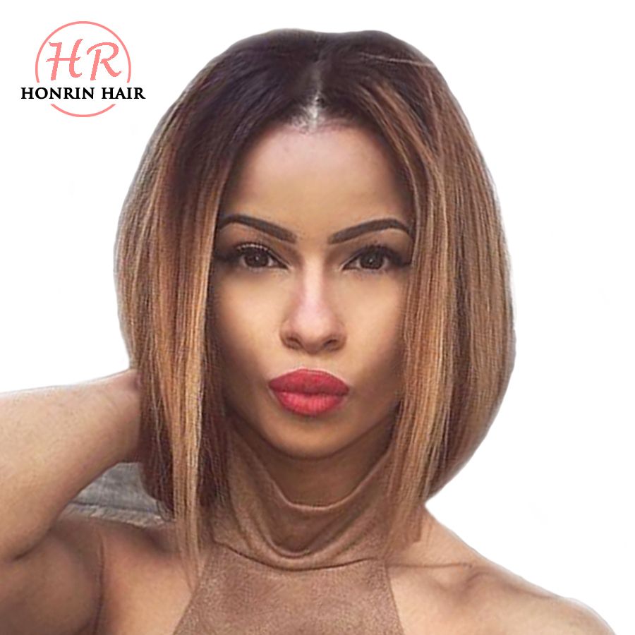 Acheter Honrin Cheveux 360 Dentelle Perruque Court Bob Ombre Couleur Cheveux Humains Pre Plucked Cheveux Vierges Bresiliens Avec Bebe Cheveux Pleine Perruque En Dentelle De 135 8 Du Honrinhair Fr Dhgate Com