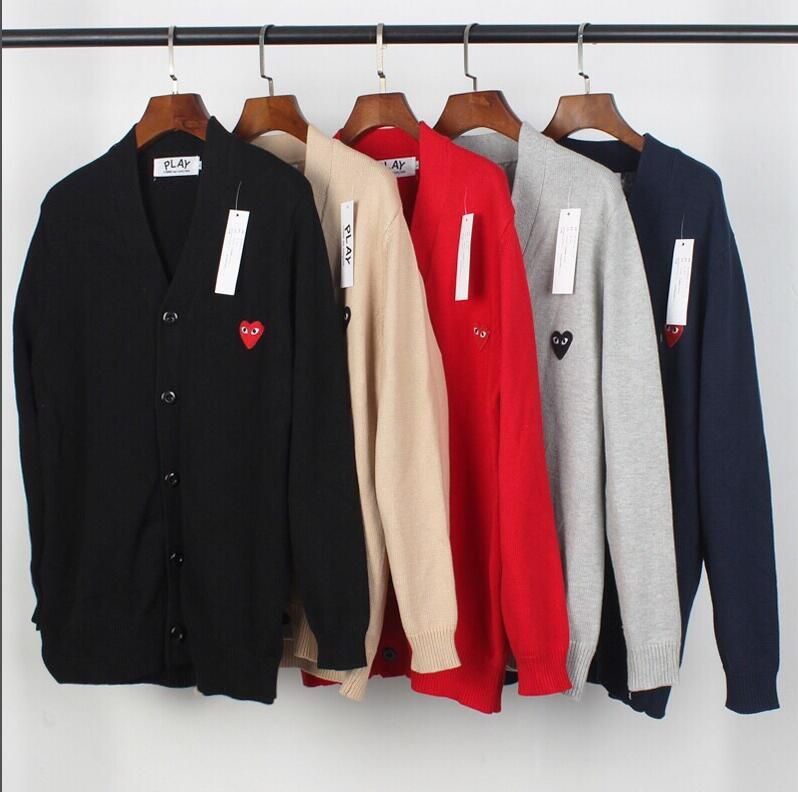 cdg cardigan mens