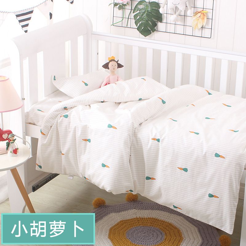 Baby Bedding Set Crib Sets Cute Pattern Baby Cot Set Include Duvet