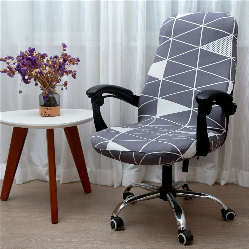 New Pattern Elastic Office Arm Chair Cover 