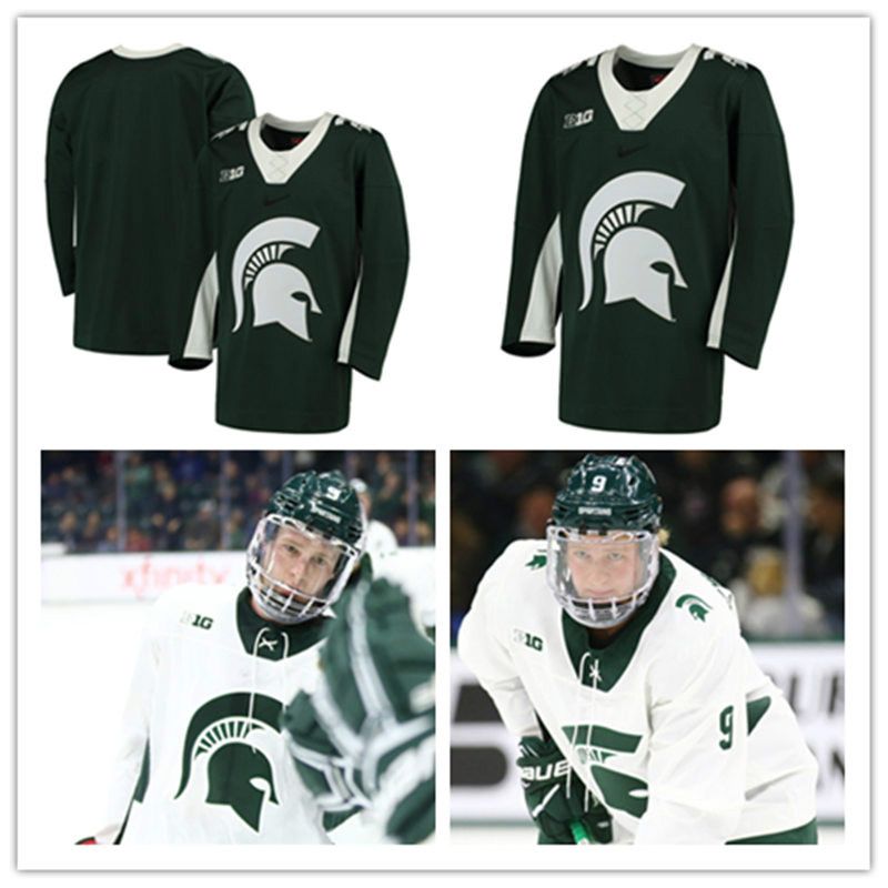 michigan state hockey jersey