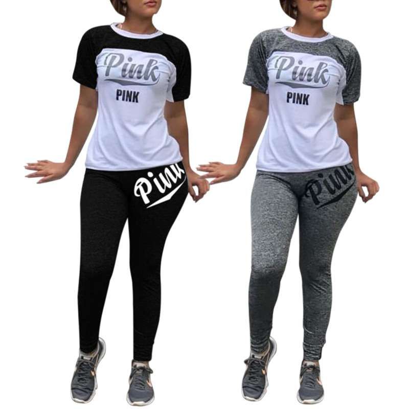 Women Tracksuit Sportwear Clothing Set 