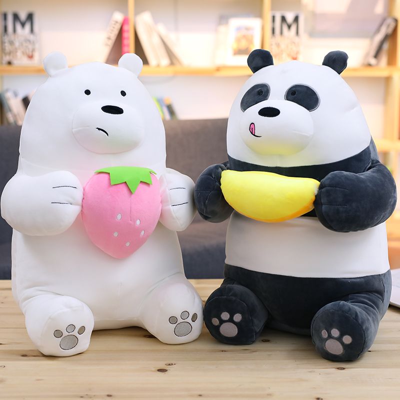 ice bear we bare bears stuffed toy