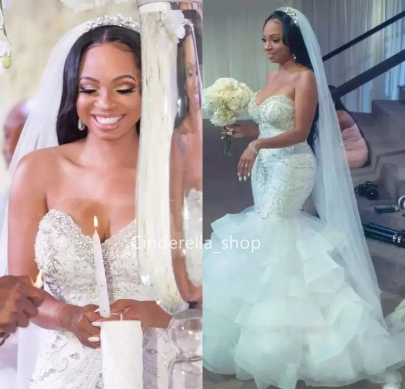 wedding dresses with bling corset