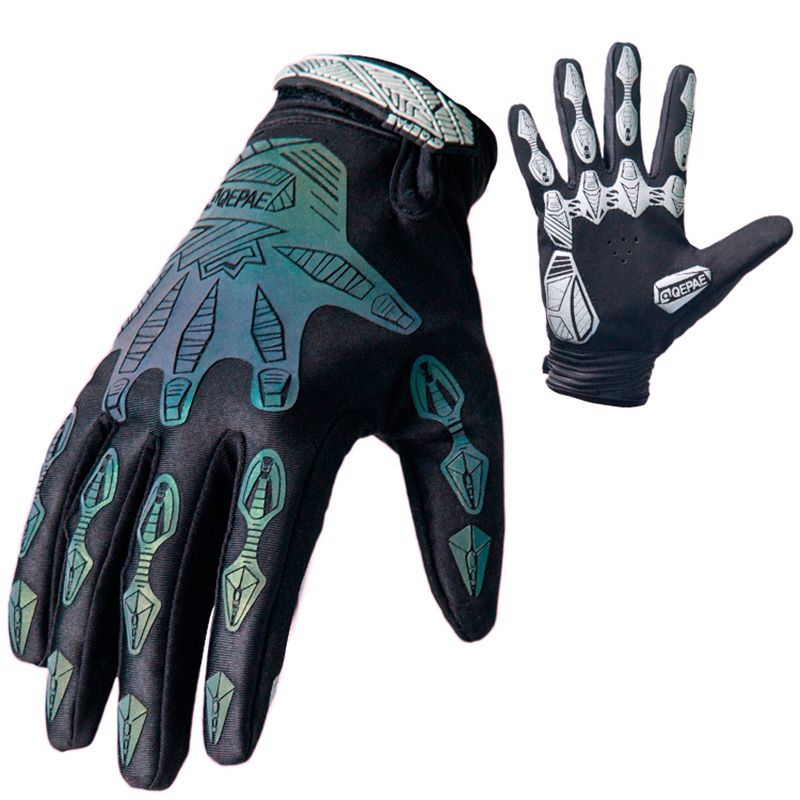 reflective bike gloves