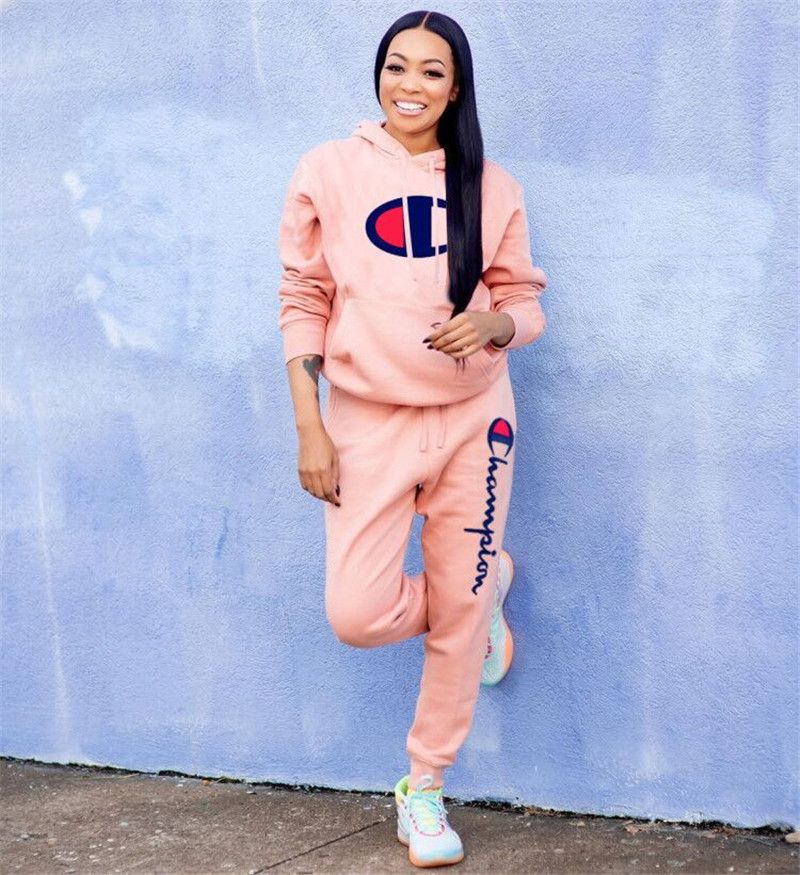 Champion Hoodie And Sweatpants Set 