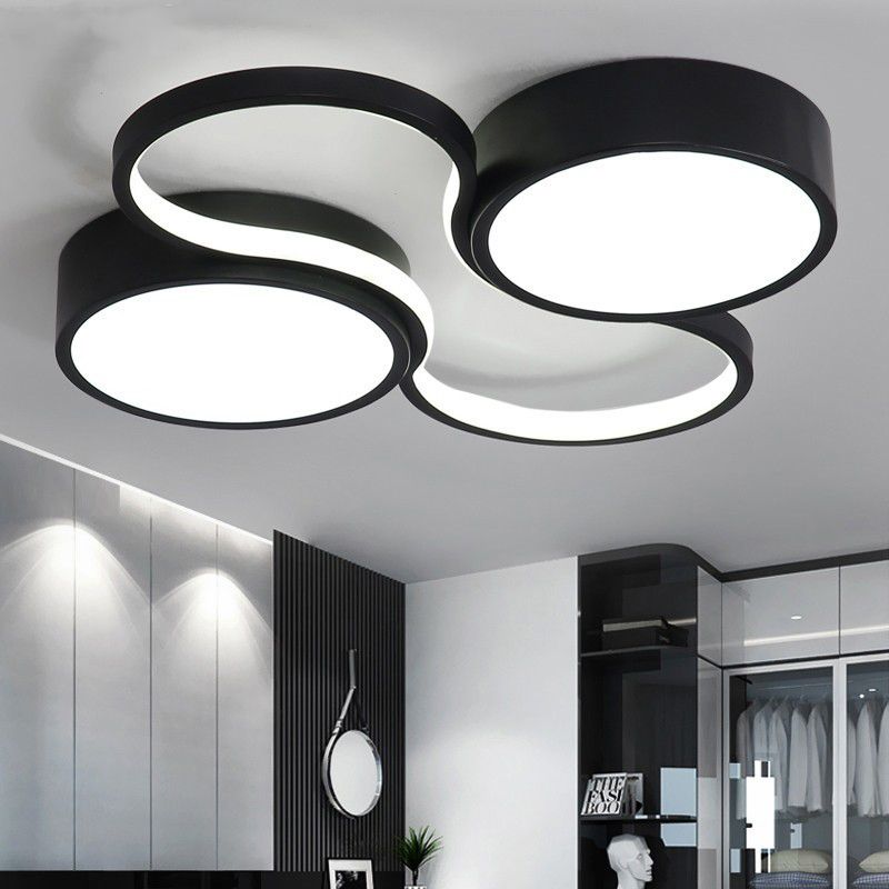 compre lustres de led luz moderna sala de estar sala de estar iluminacao do projeto da arte superficie da cozinha painel de montagem de montagem de